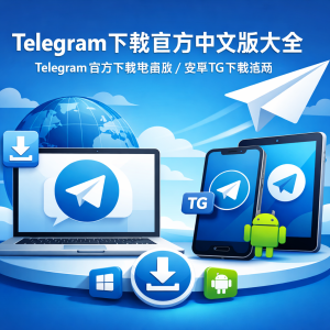 Telegram下载官方中文版大全｜Telegram官网下载电脑版/安卓TG下载指南