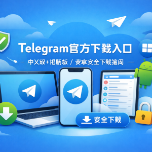 Telegram官网下载入口｜Telegram下载中文版+电脑版/安卓一站式安全TG下载指南